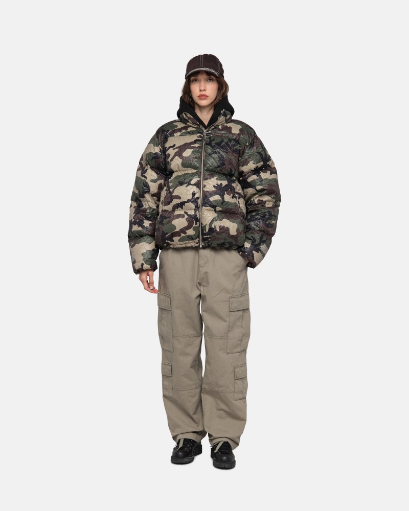 Pantaloni Stussy Surplus Cargo Ripstop Masline Verzi | 13260-MPCT