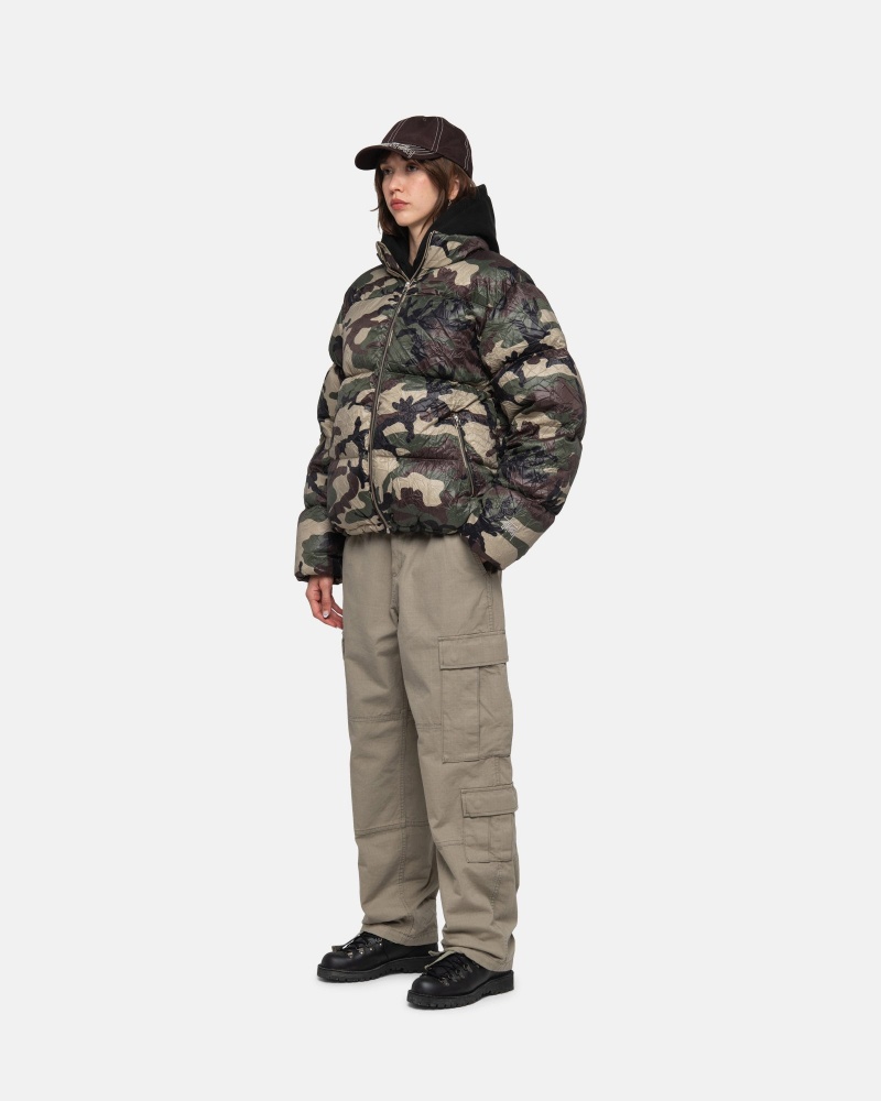 Pantaloni Stussy Surplus Cargo Ripstop Masline Verzi | 13260-MPCT