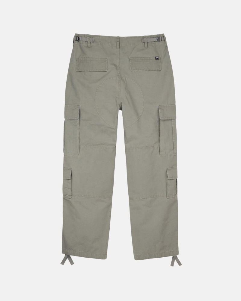 Pantaloni Stussy Surplus Cargo Ripstop Masline Verzi | 13260-MPCT