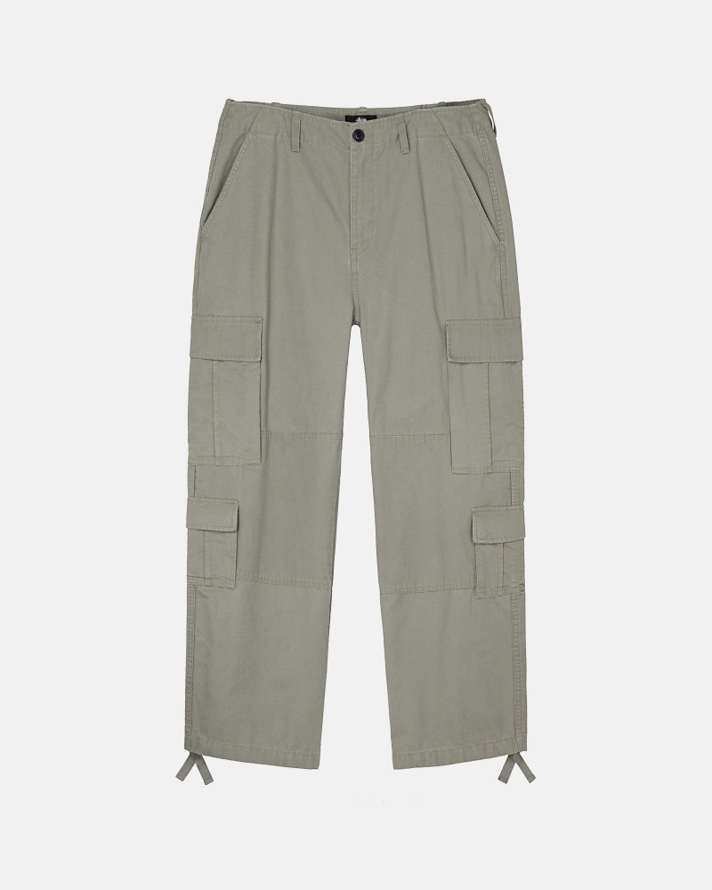 Pantaloni Stussy Surplus Cargo Ripstop Masline Verzi | 13260-MPCT