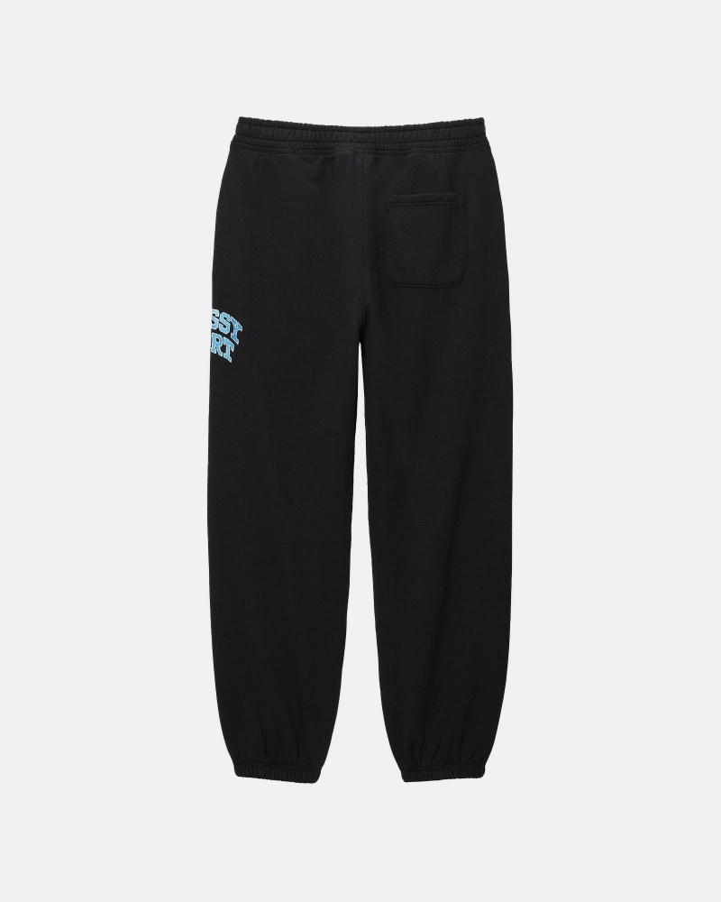 Pantaloni de Trening Stussy Sport Negrii | 73201-WBUM