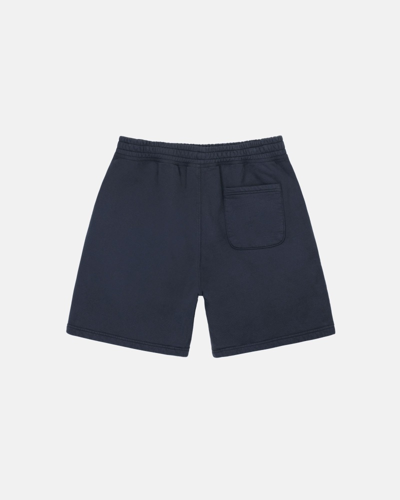 Pantaloni de Trening Stussy Stock Logo Bleumarin | 71289-WCUE