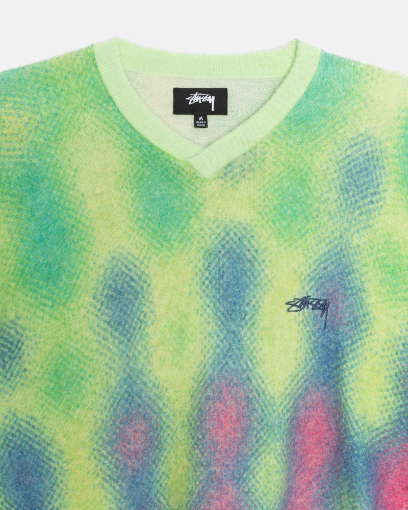 Pulovere Stussy Gradient Dot Brushed Colorati | 19832-GRJY