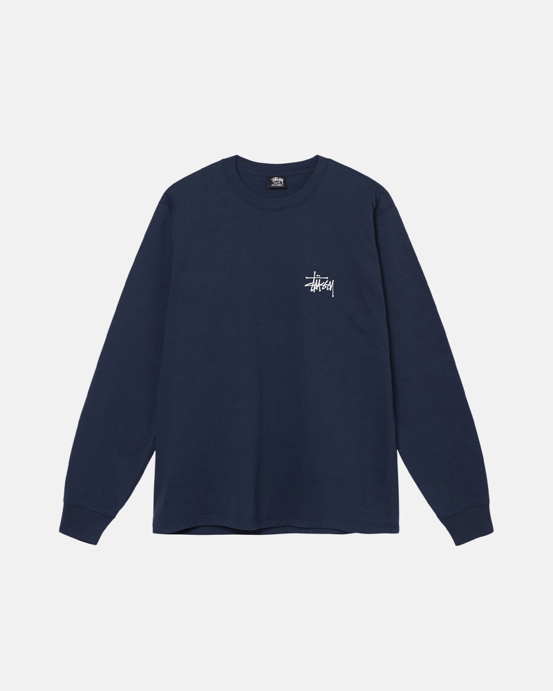 Tricouri Stussy Basic Bleumarin | 56128-INGE