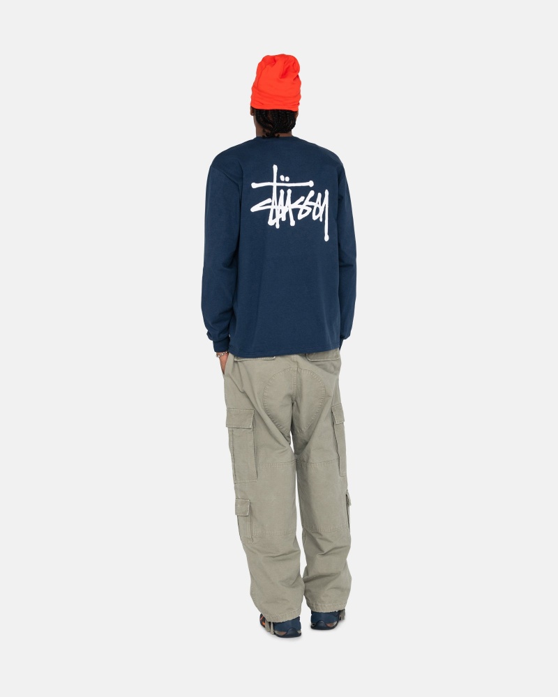 Tricouri Stussy Basic Bleumarin | 56128-INGE