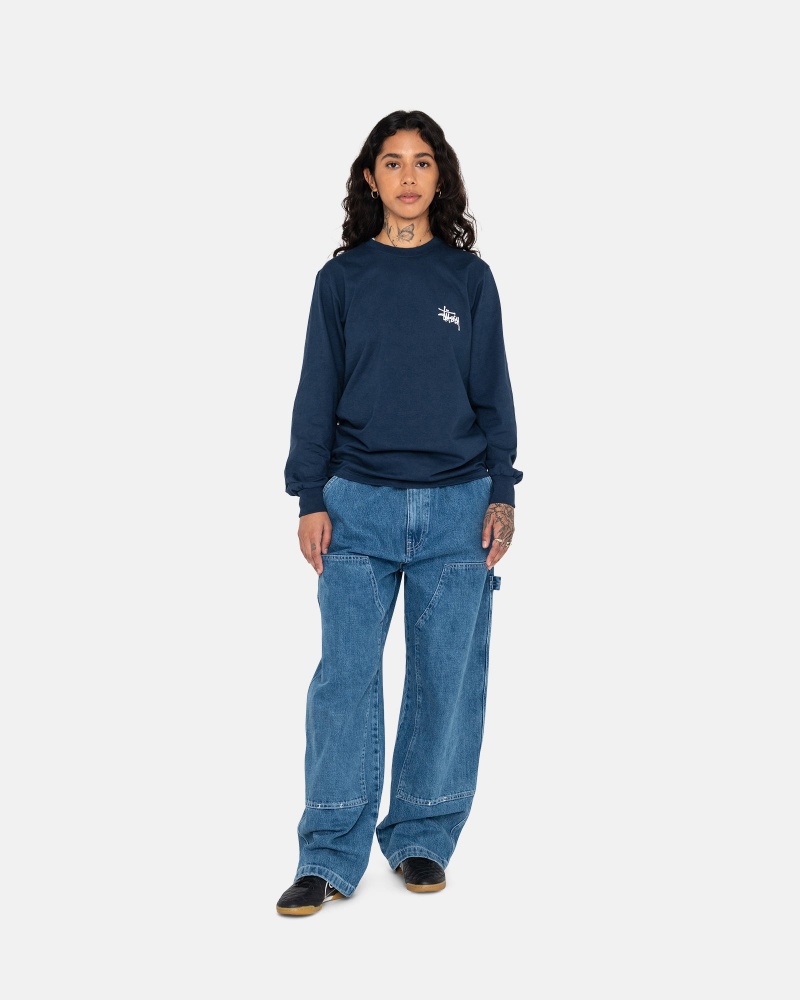 Tricouri Stussy Basic Bleumarin | 56128-INGE