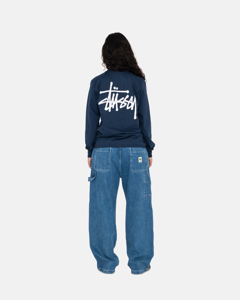 Tricouri Stussy Basic Bleumarin | 56128-INGE