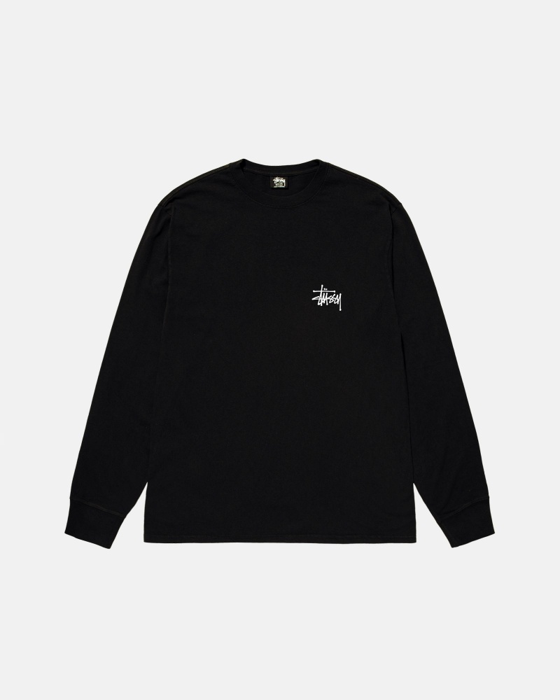 Tricouri Stussy Basic Negrii | 69834-SICK