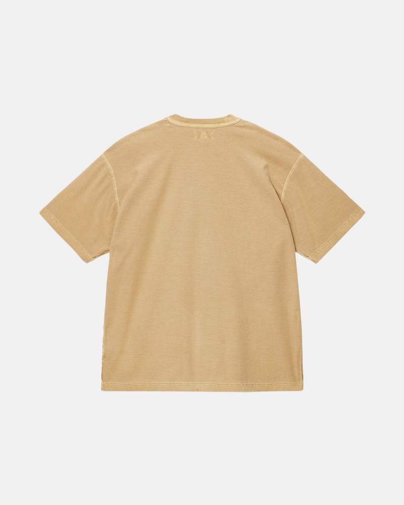 Tricouri Stussy Lazy Aurii | 54093-SATX