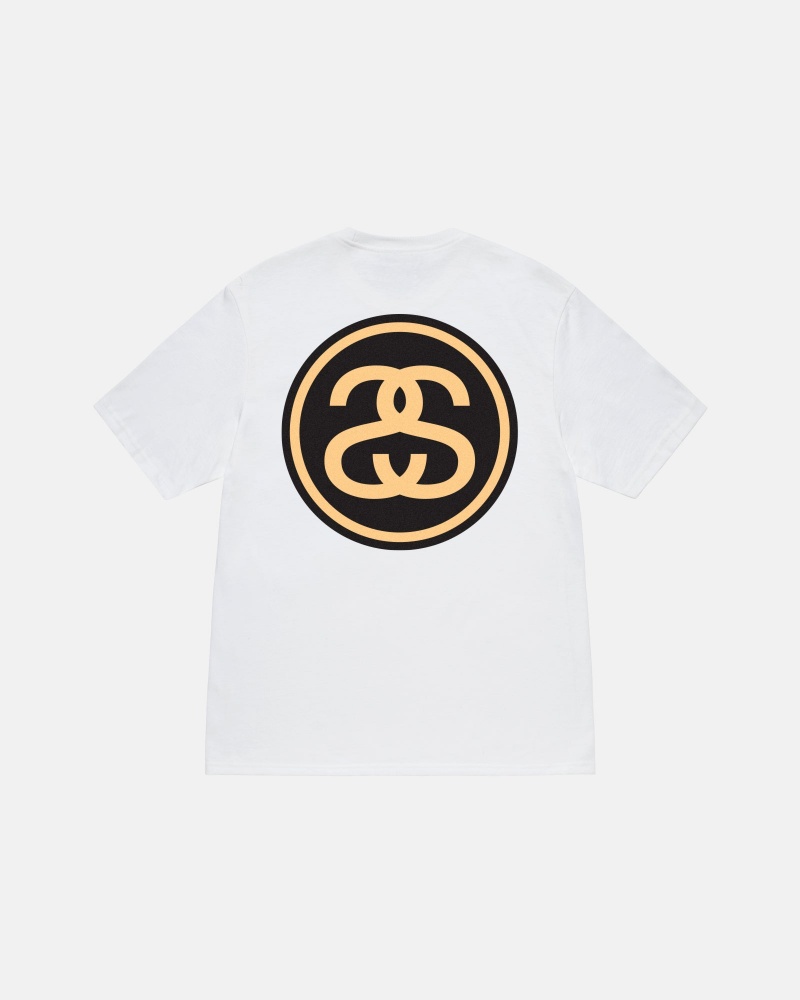 Tricouri Stussy Ss-Link Albi | 87062-TVQO