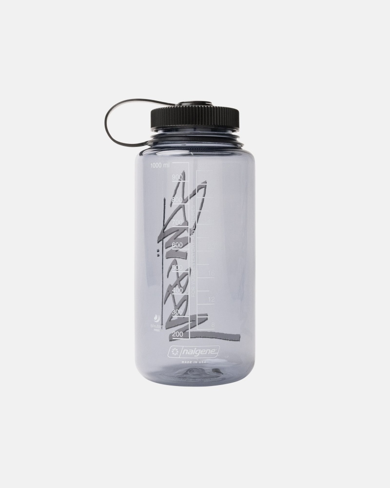 Water Bottle Stussy Nalgene Negrii | 71928-RNIO